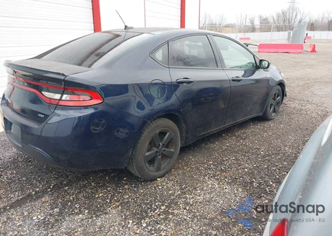 2015 Dodge Dart Sxt из США, поврежденный, VIN 1C3CDFBB6FD404882